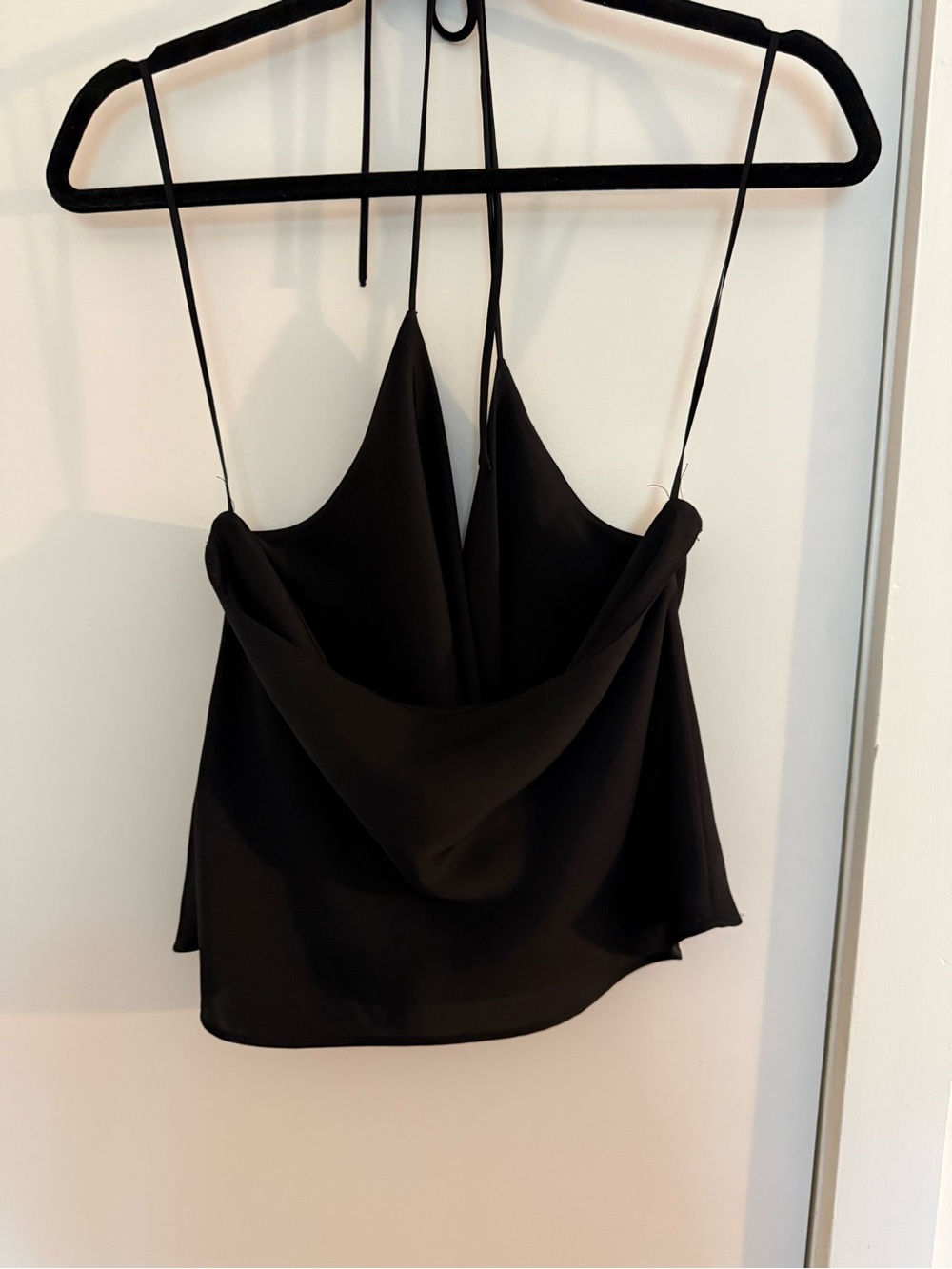 Aritiza Babaton satin cowl neck tank - Picture 2 of 3